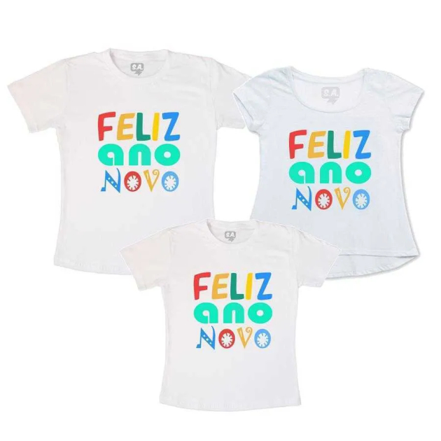 Kit Família Feliz Ano Novo Color