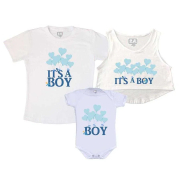 Kit Família Gestante Its a Boy