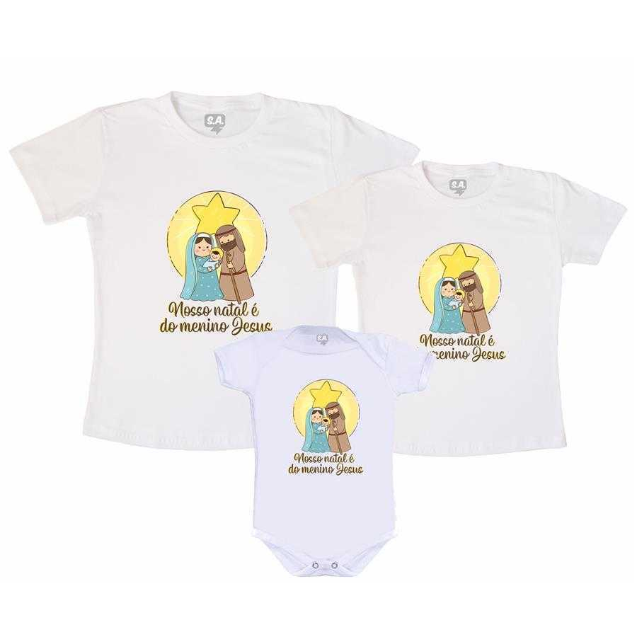 Kit Família Natal é Família na Camiseteria S.A.