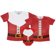 Kit Família  Roupa do Papai Noel