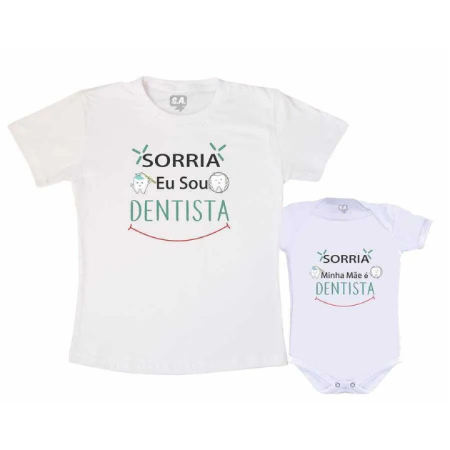 Kit Tal Mãe Tal Filha (0)  Sorria Sou Sua Dentista