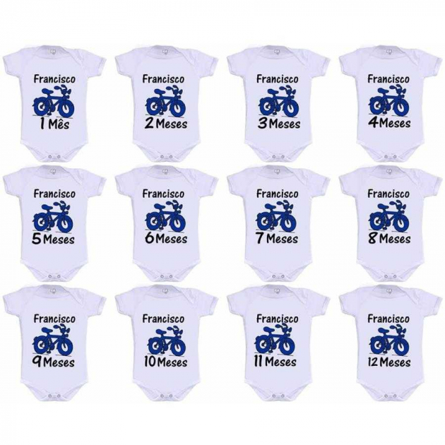 Kit Mesversário Bicicleta