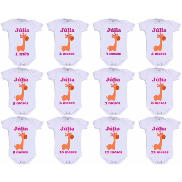 Kit Mesversário Girafa