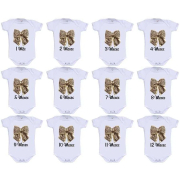 Kit Mesversário Laço Onça