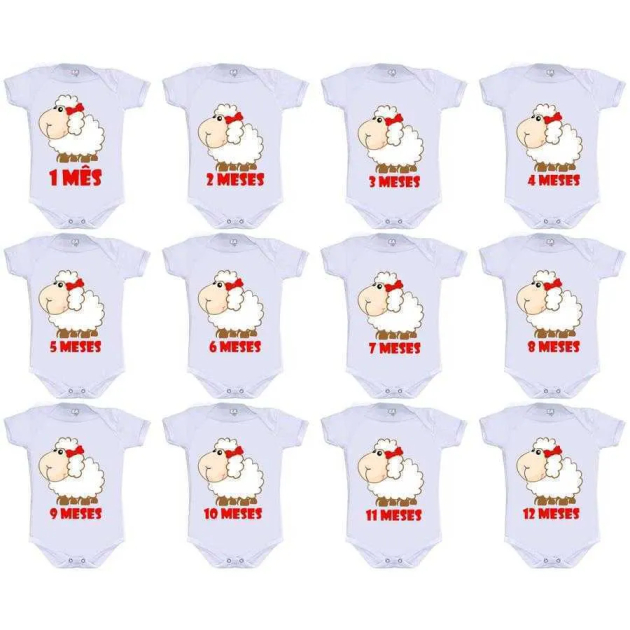 Kit Mesversário Ovelhinha