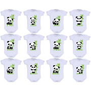 Kit Mesversário Panda Menino