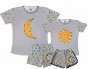 Kit Pijamas Casal  De Verão -  Eclipse