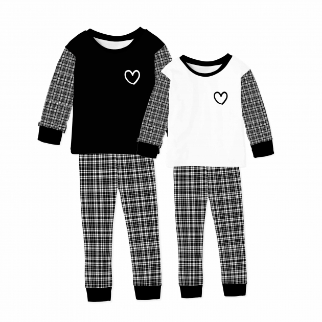 Kit Pijamas Dia Dos Namorados Coração 