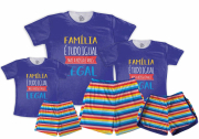 Kit Pijamas Família 