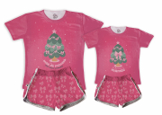 Kit Pijamas Tal Mãe, Tal Filha - Mãe De Menina Presente da Mamãe 