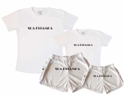 Kit Pijamas Tal Mãe, Tal Filha Personalize