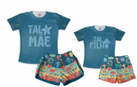 Kit Pijamas Tal Mãe, Tal Filho Dia Das Mães Bichinhos 