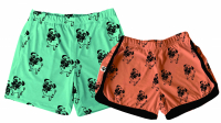 Kit Shorts Tactel Casal De Verão Pug 