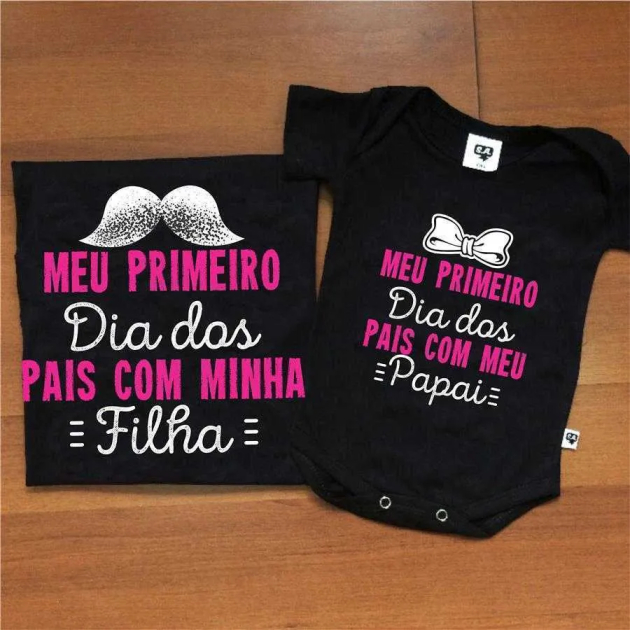 Kit Tal Pai, Tal Filha Meu Primeiro Dia dos Pais