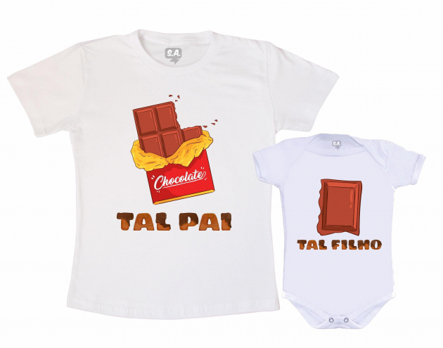 Kit Tal Pai, Tal Filho - Chocolate 