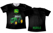 Kit Tal Pai, Tal Filho Trator John Deere Personalizado 