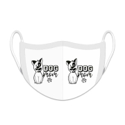 Máscara de Proteção Facial Reutilizável e Lavável Dog Mom 