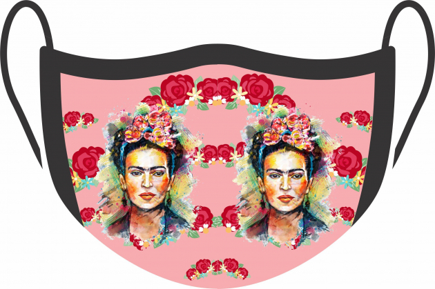 Máscara de Proteção Facial Reutilizável e Lavável Frida