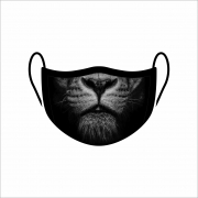 Máscara de Proteção Facial Reutilizável e Lavável Leão 