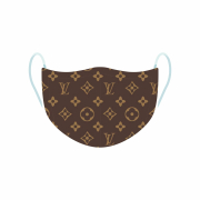 Máscara de Proteção Facial Reutilizável e Lavável Louis Vouitton
