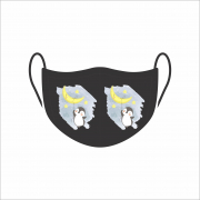 Máscara De Proteção Facial Reutilizável E Lavável Pinguins
