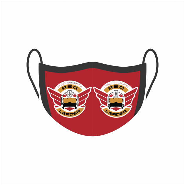 Máscara De Proteção Facial Reutilizável E Lavável Red Leader