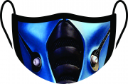 Máscara de Proteção Facial Reutilizável e Lavável Sub zero