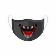 Máscara de Proteção Facial Reutilizável e Lavável Venom