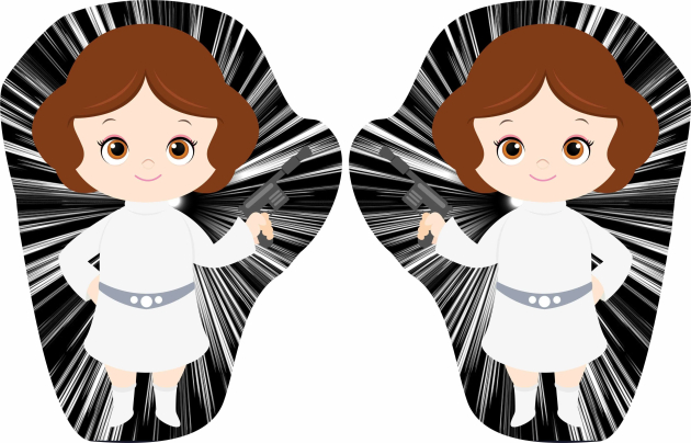 Almofadinhas Personagens Princesa Lea