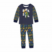 Pijama Adulto De Inverno Olimp;iadas 2021 Brasil 