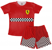 Pijama Infantil De Malha Masculino Corrida