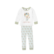 Pijama Infantil Inverno Flanelado Com Punho Raposinha