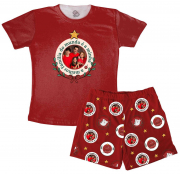 Pijama  Masculino Adulto Para O Natal Personalizado Com Foto A Melhor Família Do Mundo É A Minha