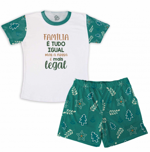 Pijama Masculino Infantil De Família É Tudo Igual