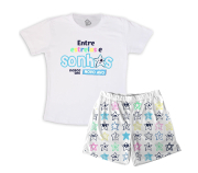 Pijama Masculino Infantil Sonhos e Estrelas Ano Novo 