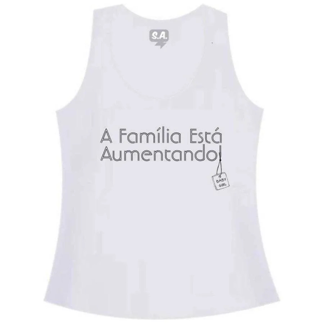 Regata Gestante Família Aumentando