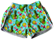 Short Tactel Feminino Abacaxi 