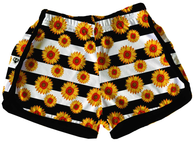 Short Tactel Feminino Girassol