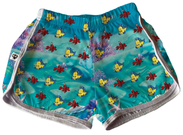 Short Tactel Feminino Infantil Ariel 