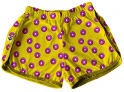 Short Tactel Feminino Infantil Rosquinha 