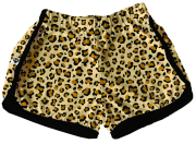 Short Tactel Feminino Onça Preta 