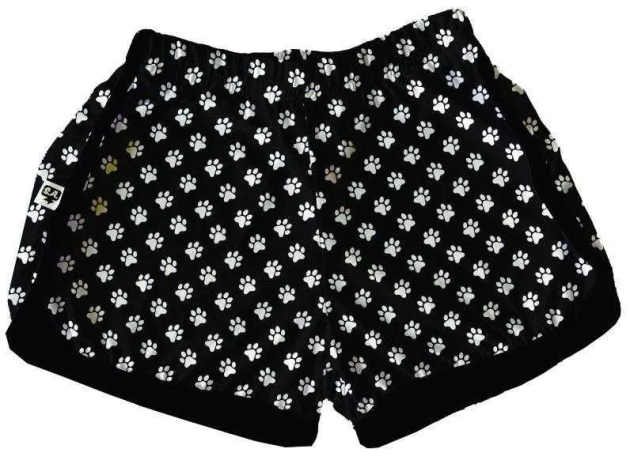 Short Tactel Feminino Patinhas