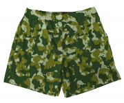 Short Tactel Masculino Adulto Camuflado Verde 