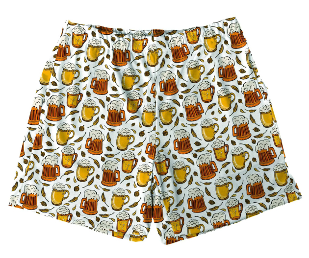 Short Tactel Masculino Adulto Cerveja 