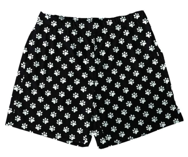 Short Tactel Masculino Adulto Patinhas