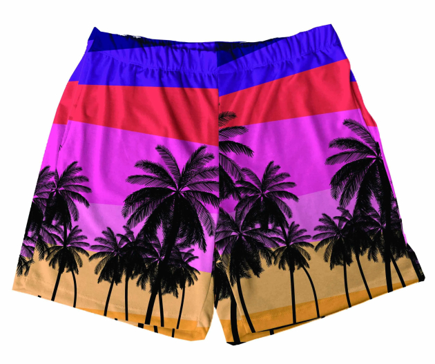 Short Tactel Masculino Adulto Praia