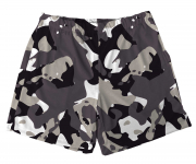 Short Tactel Masculino Infantil Camuflado Preto 