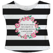 T Shirt Adulta - Flor