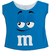 T Shirt Adulta  - M&M Azul