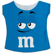 T Shirt Adulta  - M&M Azul